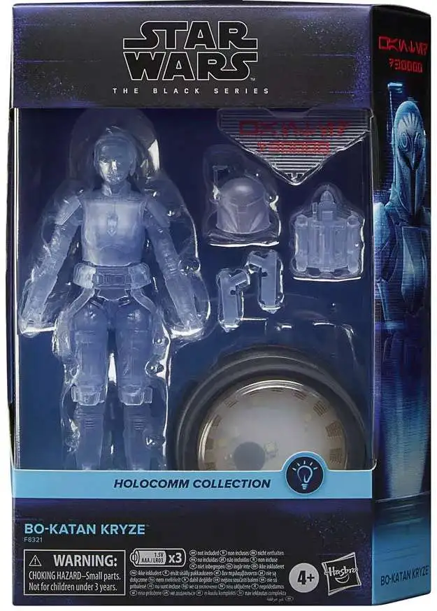 Star Wars Holocomm Collection Black Series Bo-Katan Exclusive Action Figure [with Light-Up Holopuck]