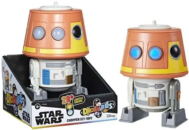 Star Wars Droidables Chopper (C1-10-P) 4-Inch Figure [Lights & Sounds]
