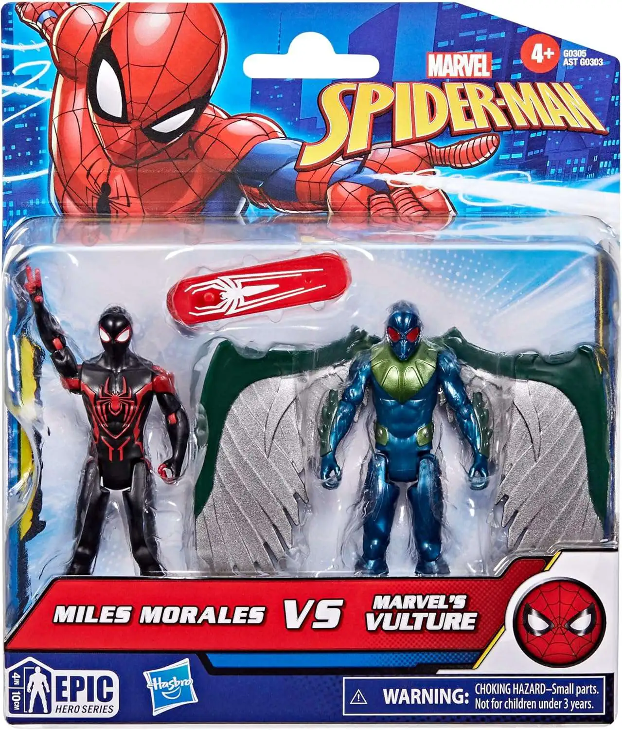 Marvel Spider-Man Epic Hero Series Miles Morales vs Vulture 4