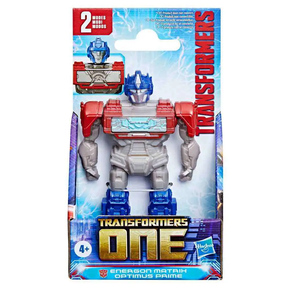Transformers ONE Energon Matrix Optimus Prime 4.5" Action Figure