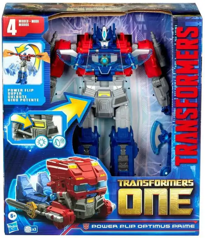 Transformers ONE Power Flip Optimus Prime 10" Action Figure [Orion Pax]