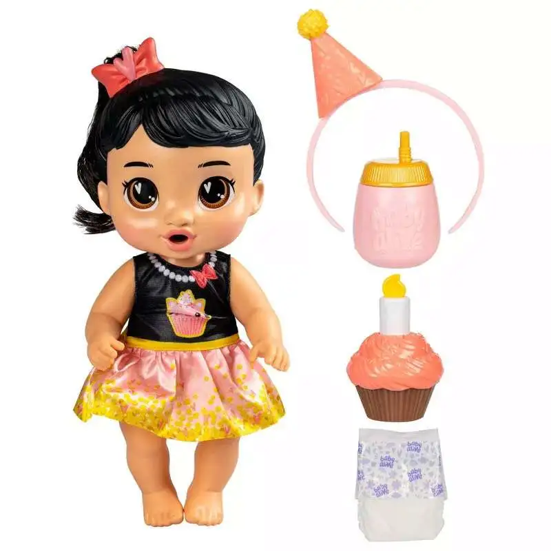Baby Alive Birthday Bestie Katie Kat 11 Doll Hasbro Toys Baby Alive Birthday Bestie Katie Kat 11 Doll Hasbro Toys
