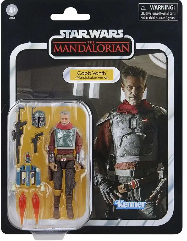 Star Wars The Mandalorian Vintage Collection Cobb Vanth Action Figure [Mandalorian Armor]