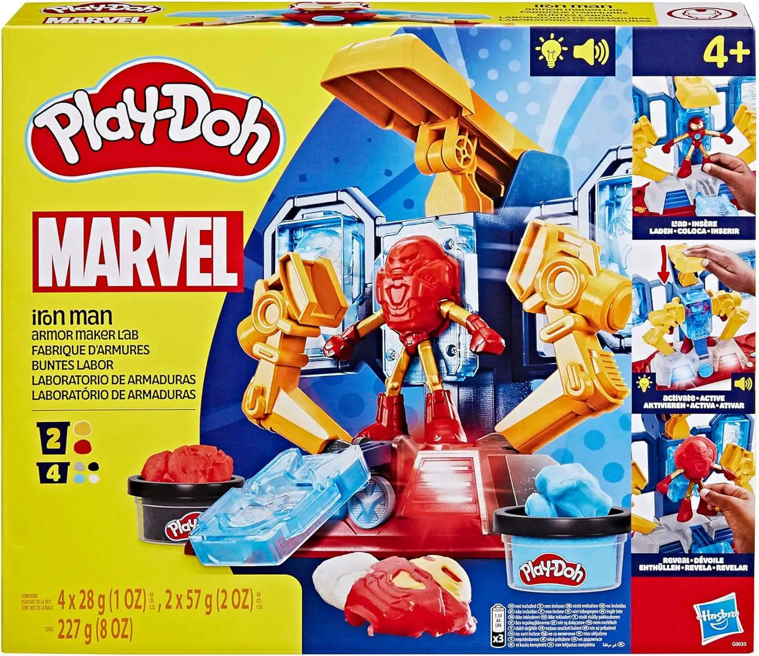 Play-Doh Marvel Iron Man Armor Maker Lab Playset