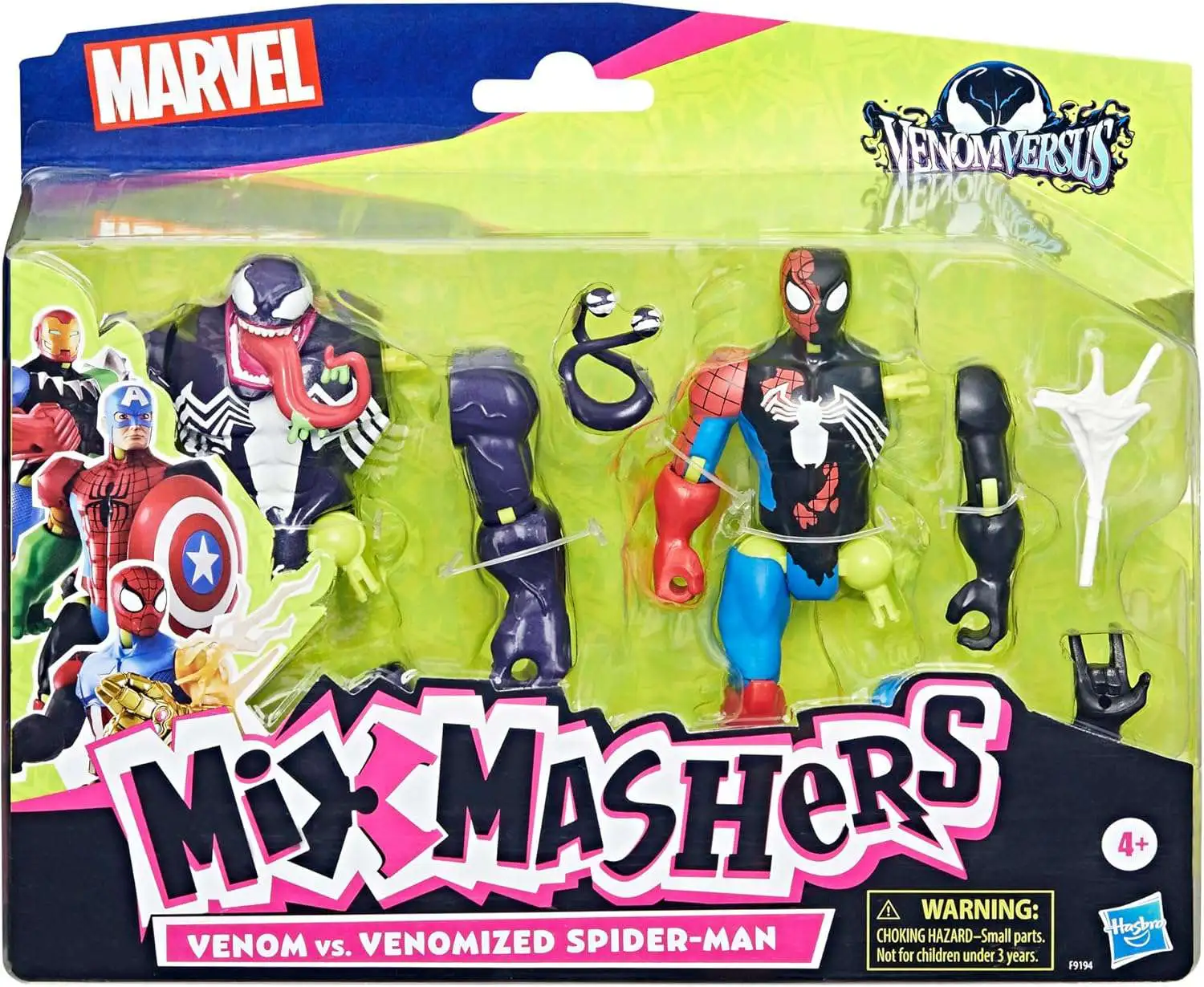 Amazon.com: Spider-Man MixMashers Marvel Venom Custom Mix