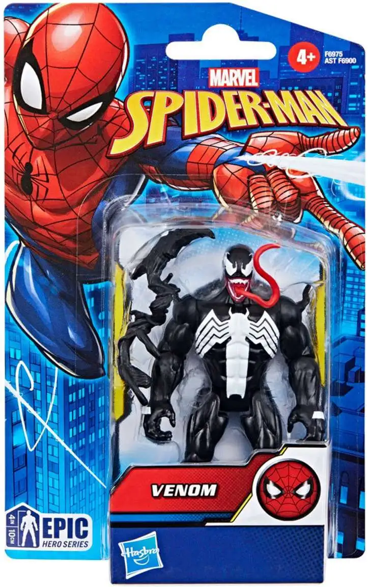 Marvel Spider-Man Epic Hero Series Venom 4 Action Figure Blister