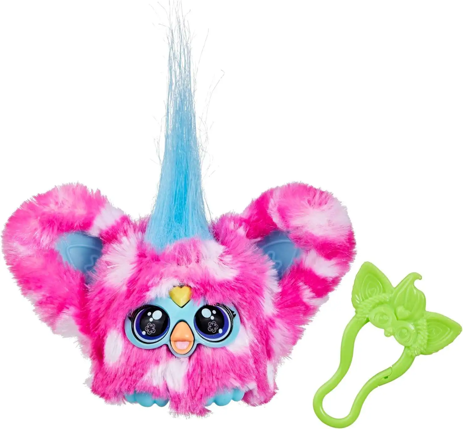 Furby Furblet Dah-Tee Mini Friend Electronic Plush Toy [45+ Sounds & Music]