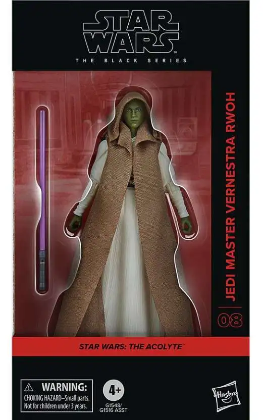 Star Wars The Acolyte Black Series Jedi Master Vernestra Rwoh Action Figure
