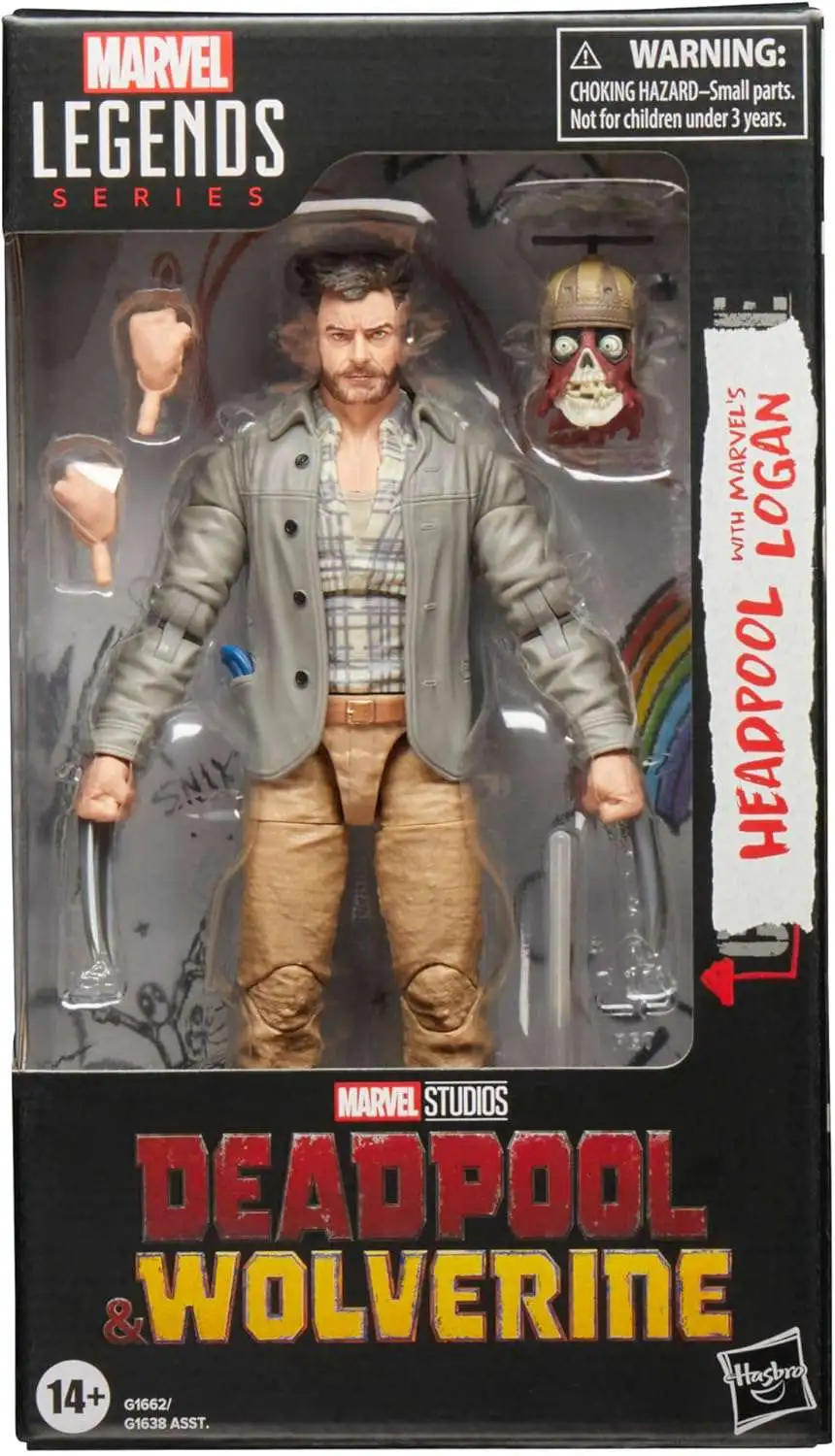 Marvel Legends デッドプール　DEADPOOL&WOLVERINE Amazon.com: Marvel Legends Series Headpool Logan, Deadpool
