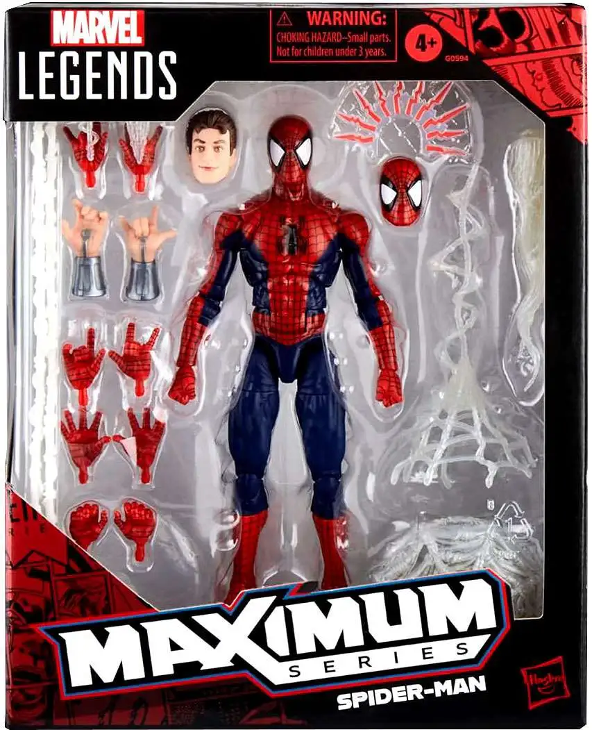 Marvel Marvel Legends Maximum Series Spider-Man 6 Action