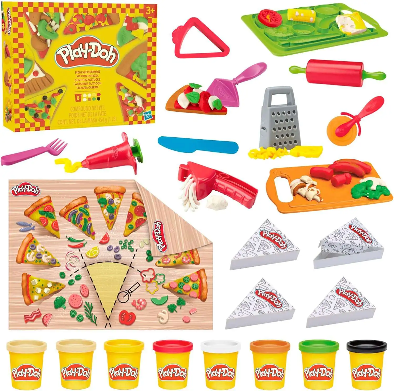 Play-Doh Pizza Slice Playset Hasbro Toys ToyWiz