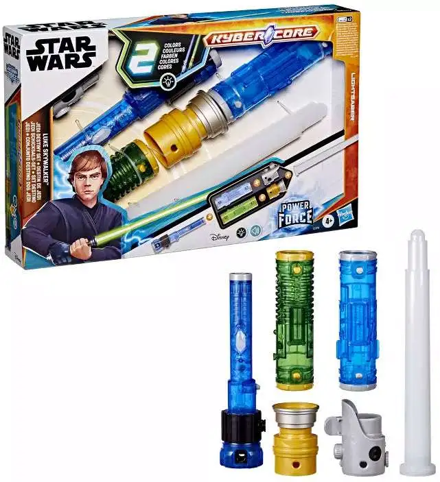 Star Wars Lightsaber Forge Kyber Core Power the Force Luke Skywalker Jedi Destiny Set