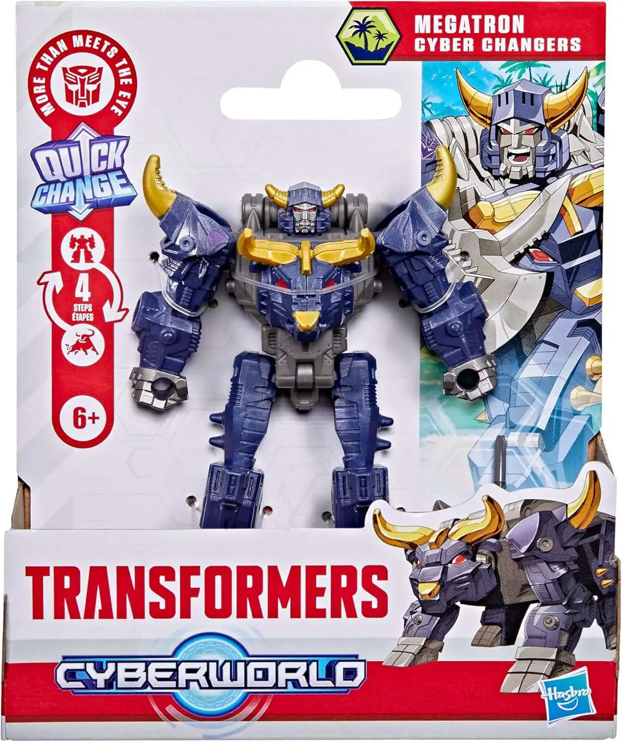 Transformers Cyberworld Armor Up Megatron Action Figure
