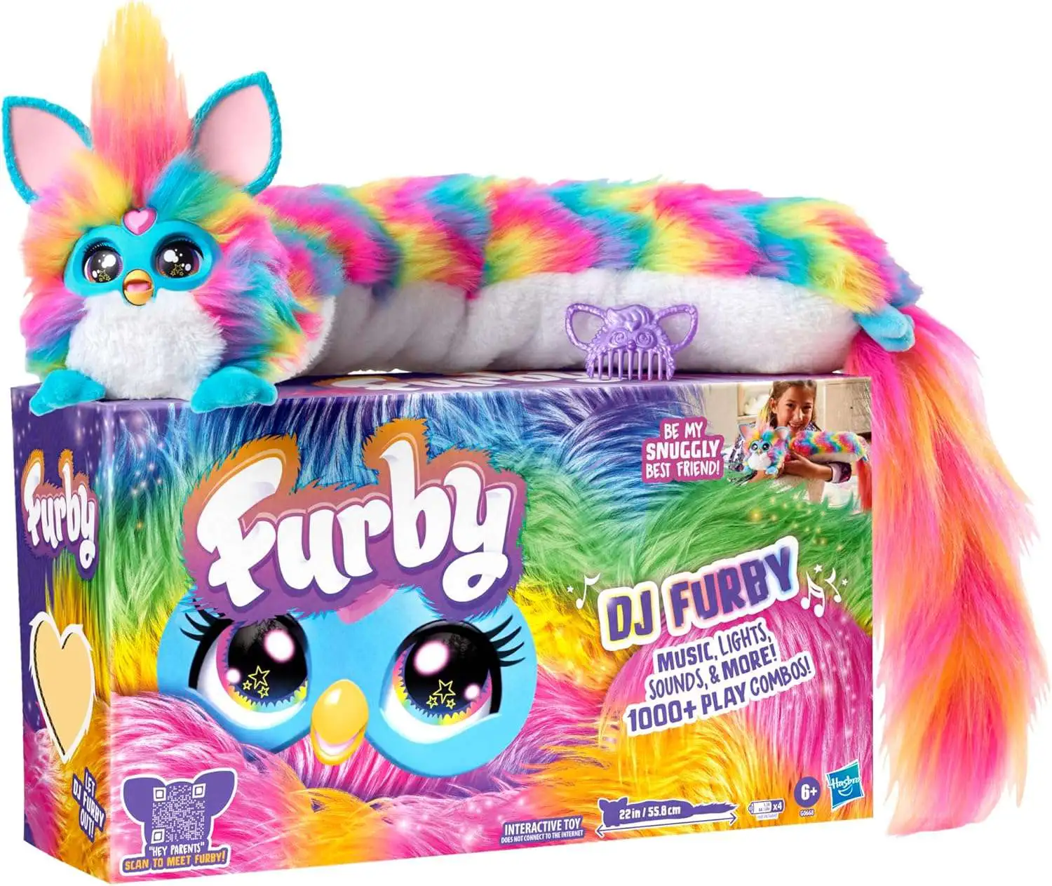 DJ Furby Interactive Figure [Rainbow]