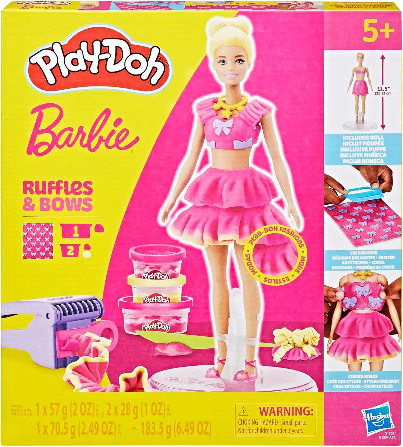 Play-Doh Barbie Ruffles & Bows Playset