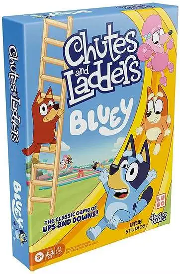 Bluey Chutes & Ladders Game