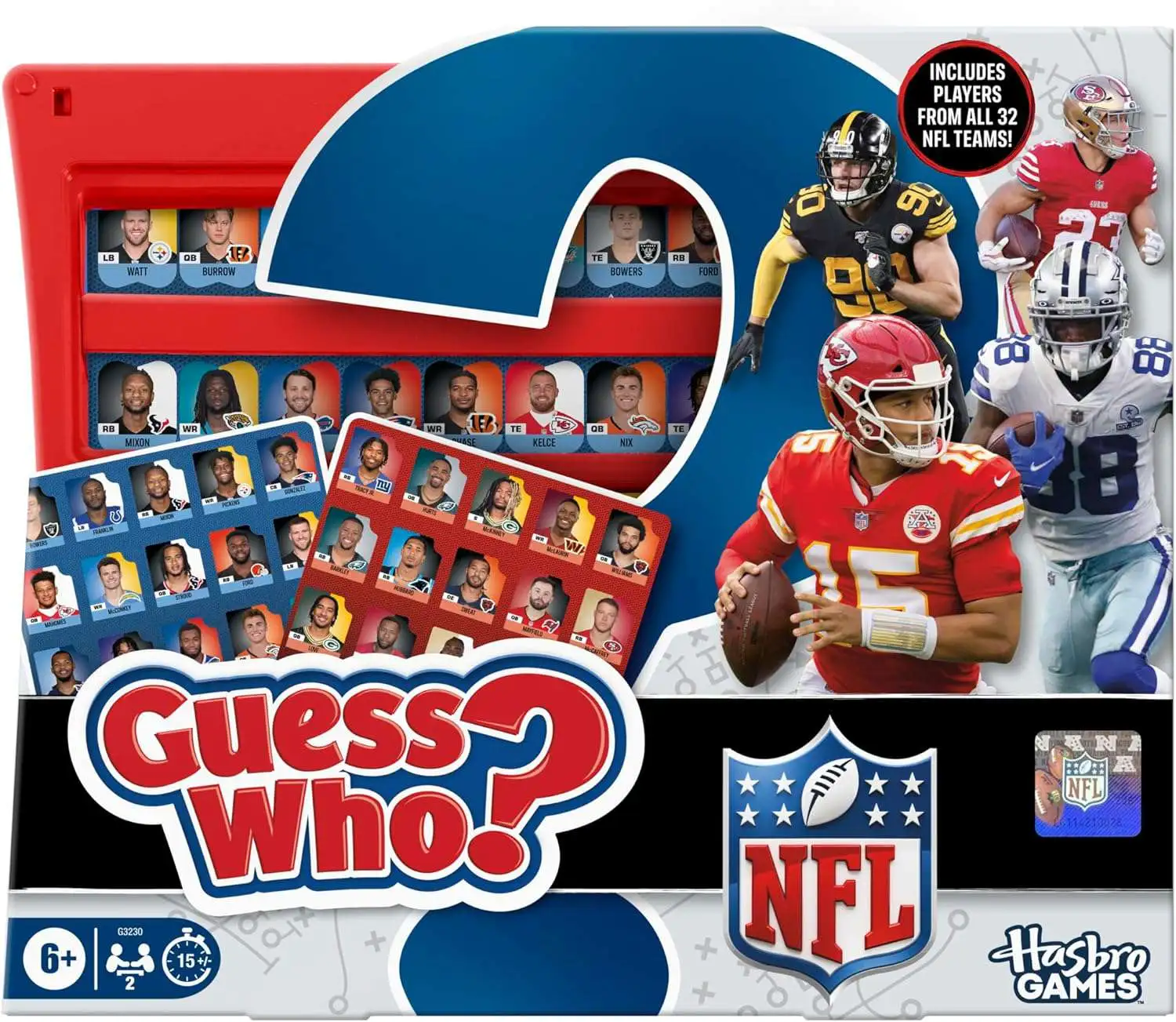 NFL Guess Who Game