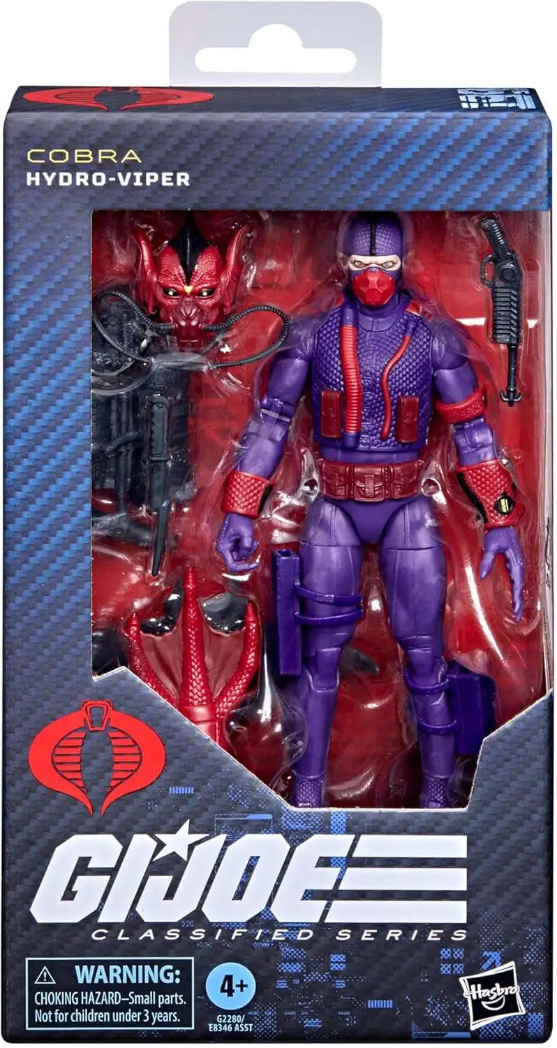 GI Joe Classified Series Hydro-Viper Action Figure #199 (Pre-Order ships June)
