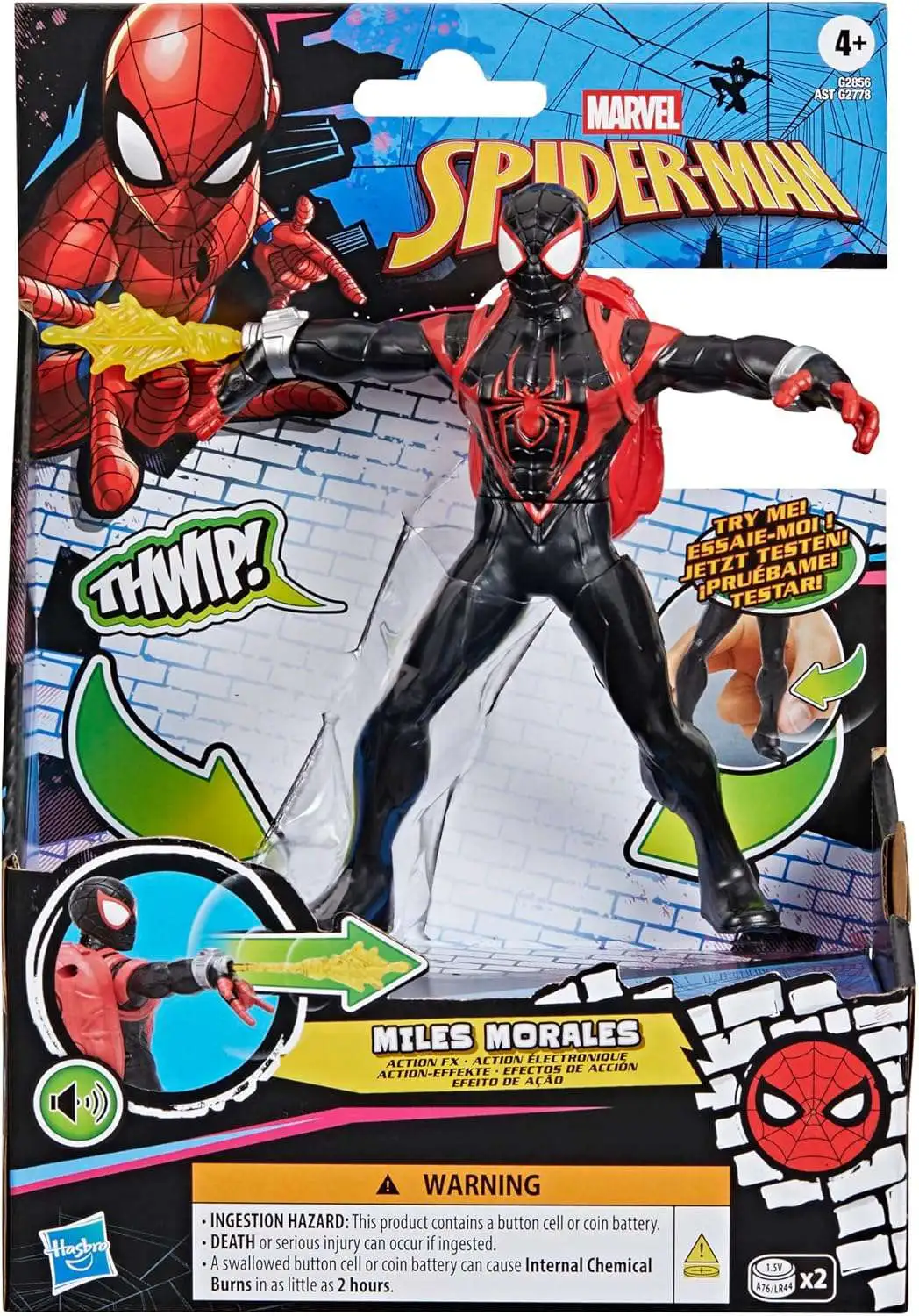 Marvel Spider-Man Action FX Miles Morales Action Figure