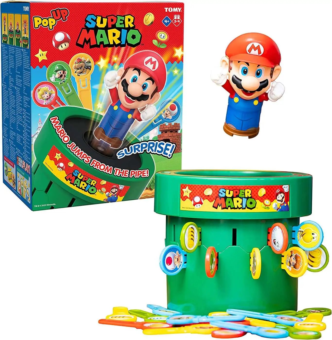 Nintendo Mario Super Pop Up Game Tomy - ToyWiz