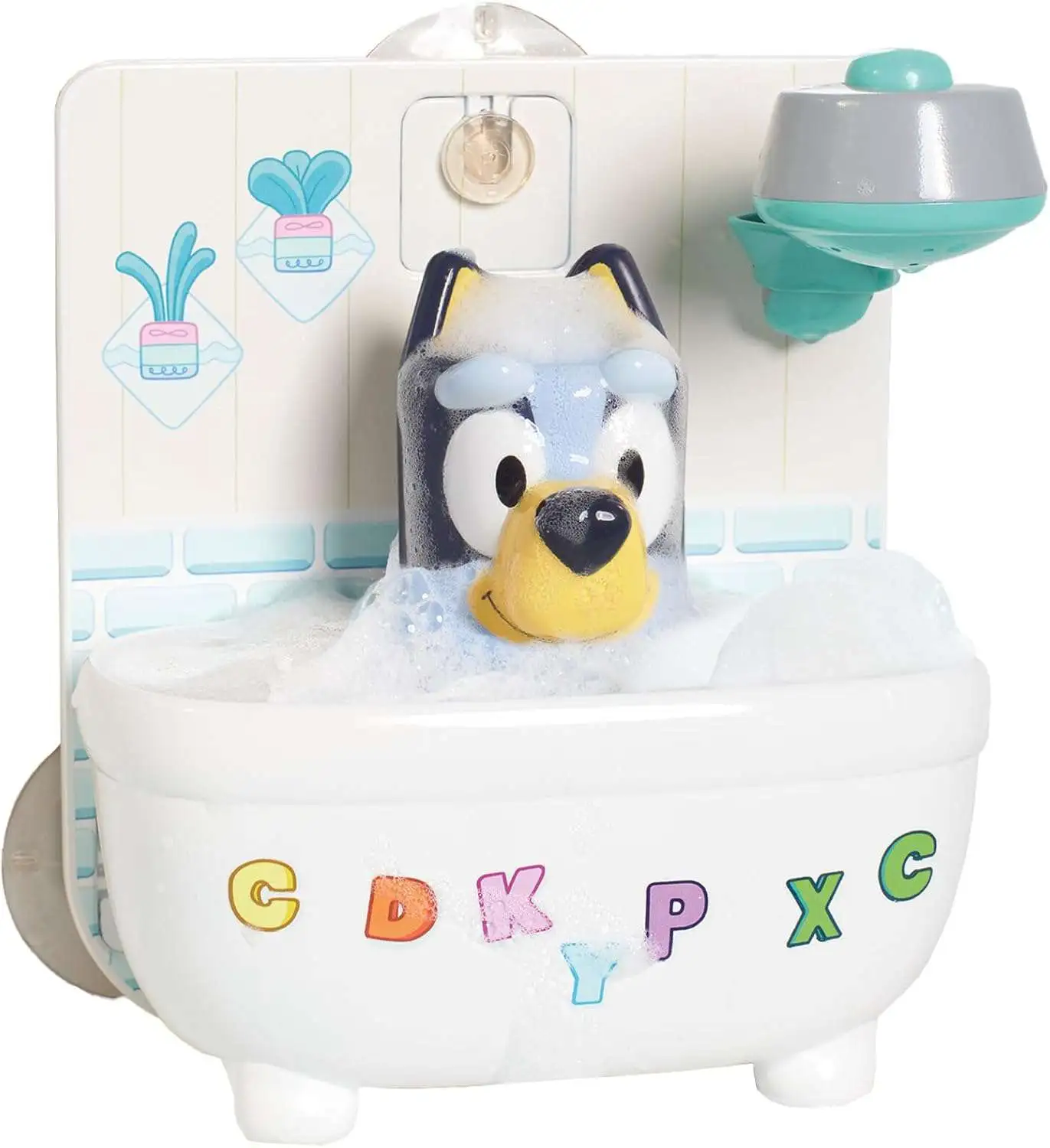 Toomies Shower & Scrub Bluey Bath Toy