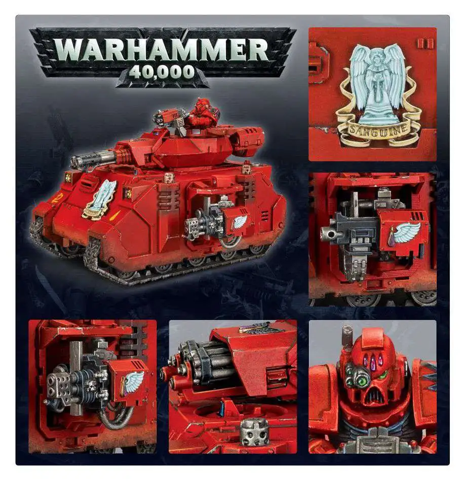 Warhammer 40,000 Blood Angels Baal Predator Model Kit [Black Box]