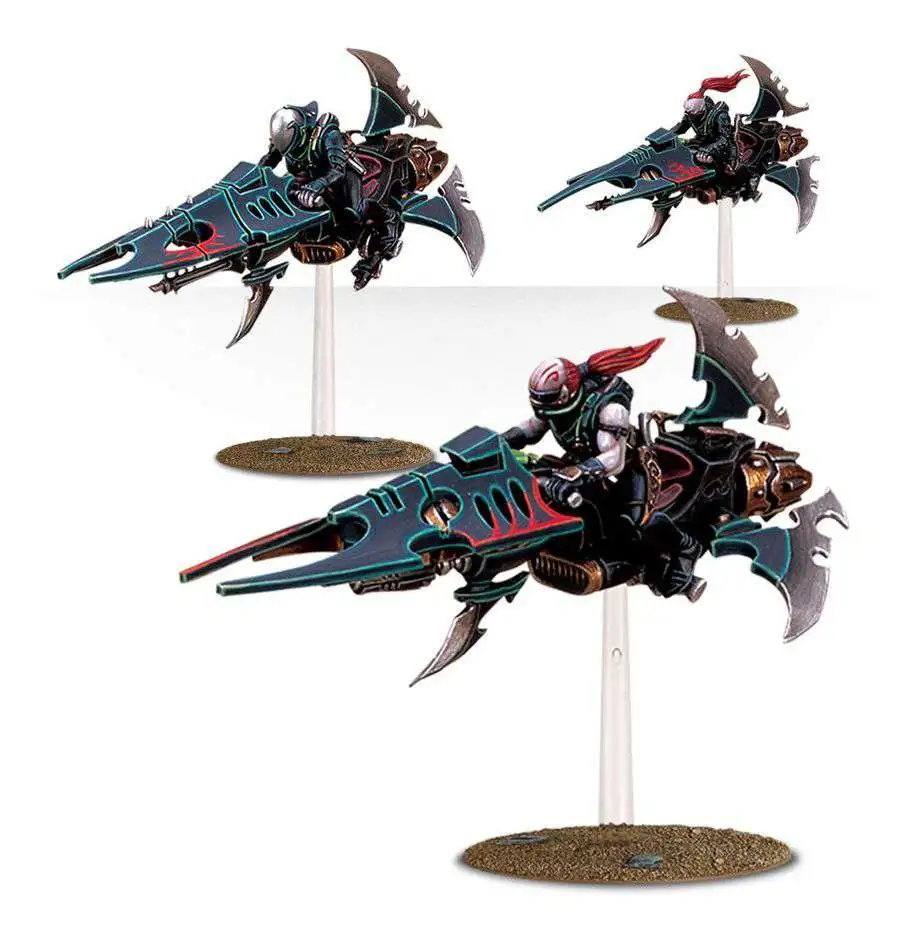 Warhammer 40,000 Dark Eldar Reavers Miniatures [Black Box]