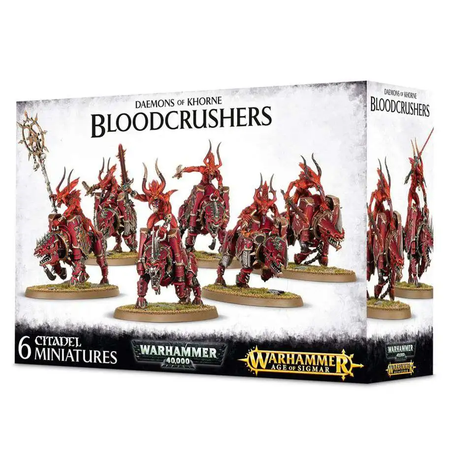 Warhammer 40,000 Daemons Of Khorne Bloodcrushers [Black Box]