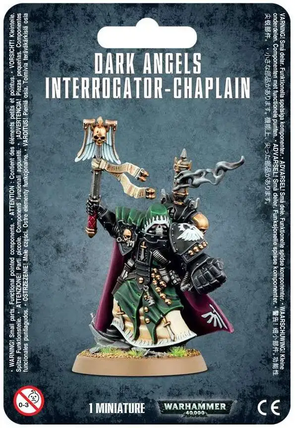 Warhammer 40,000t Dark Angels Interrogator-Chaplain Miniatures