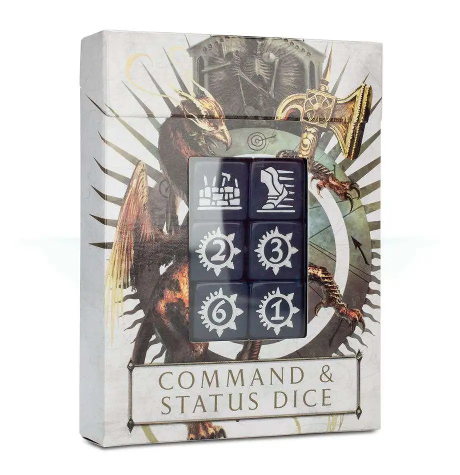 Warhammer Age of Sigmar Command & Status Dice