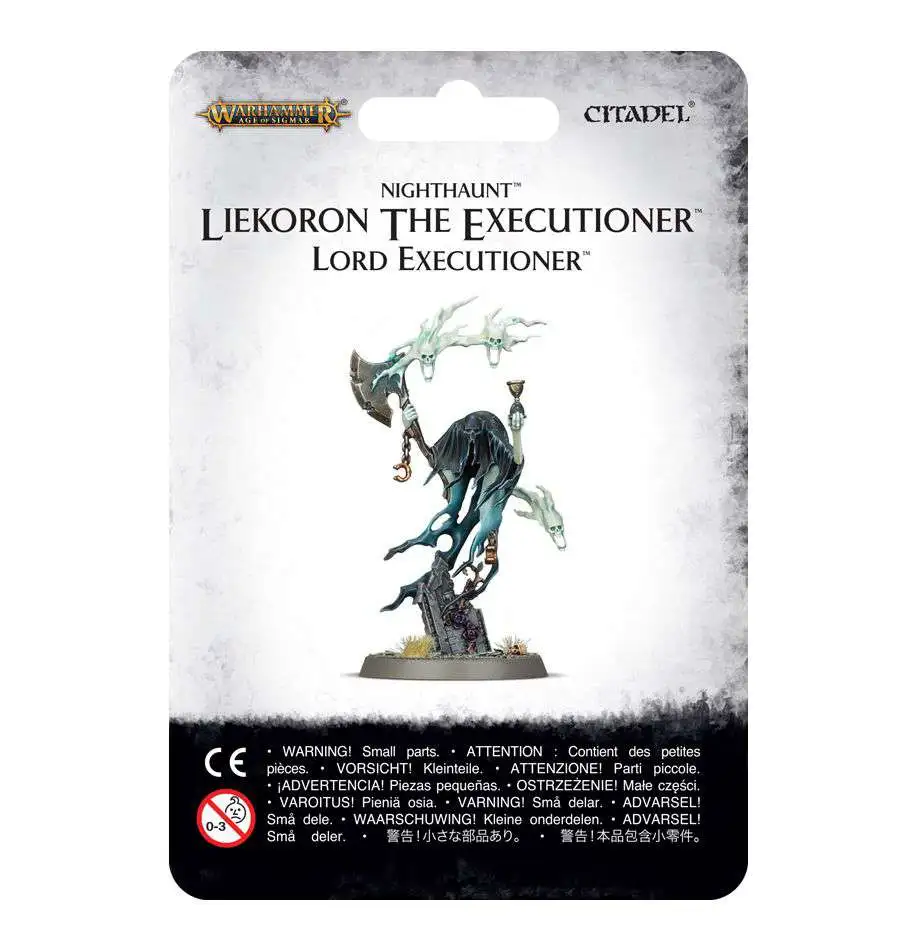 Warhammer Age of Sigmar Grand Alliance Death Nighthaunt Liekoron the Executioner Lord Executioner