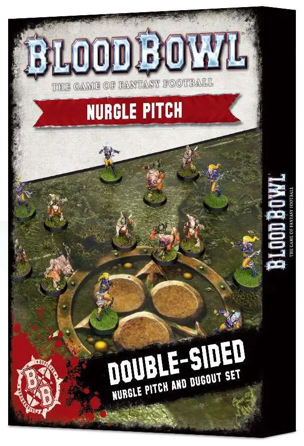 Blood Bowl Nurgle Pitch Game Accessory