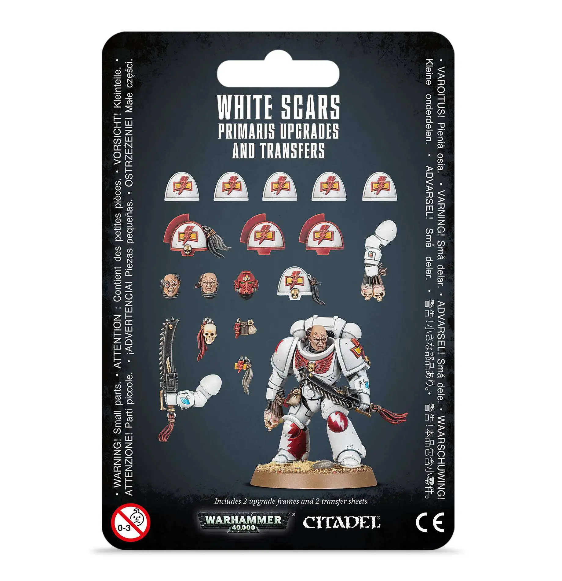Warhammer 40,000 White Scars Primaris Upgrades & Transfers Miniature