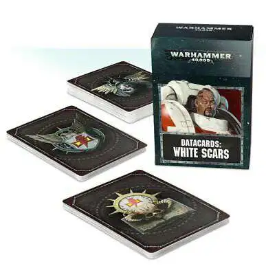 Warhammer 40,000 Datacards White Scars Miniatures Accessory [2019]
