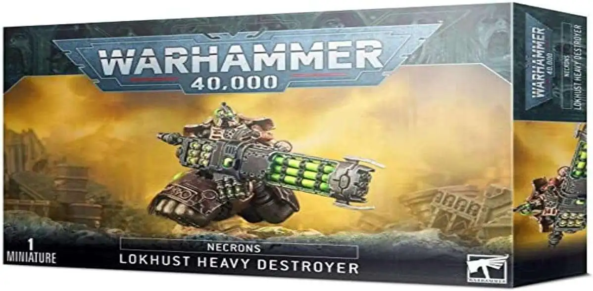 Warhammer 40K Necrons Lokhust Heavy Destroyer Miniatures