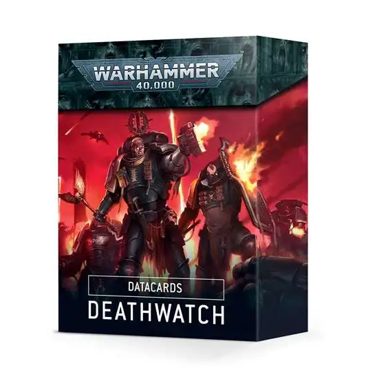 Warhammer 40,000 Datacards Deathwatch Miniatures Accessory [2020]