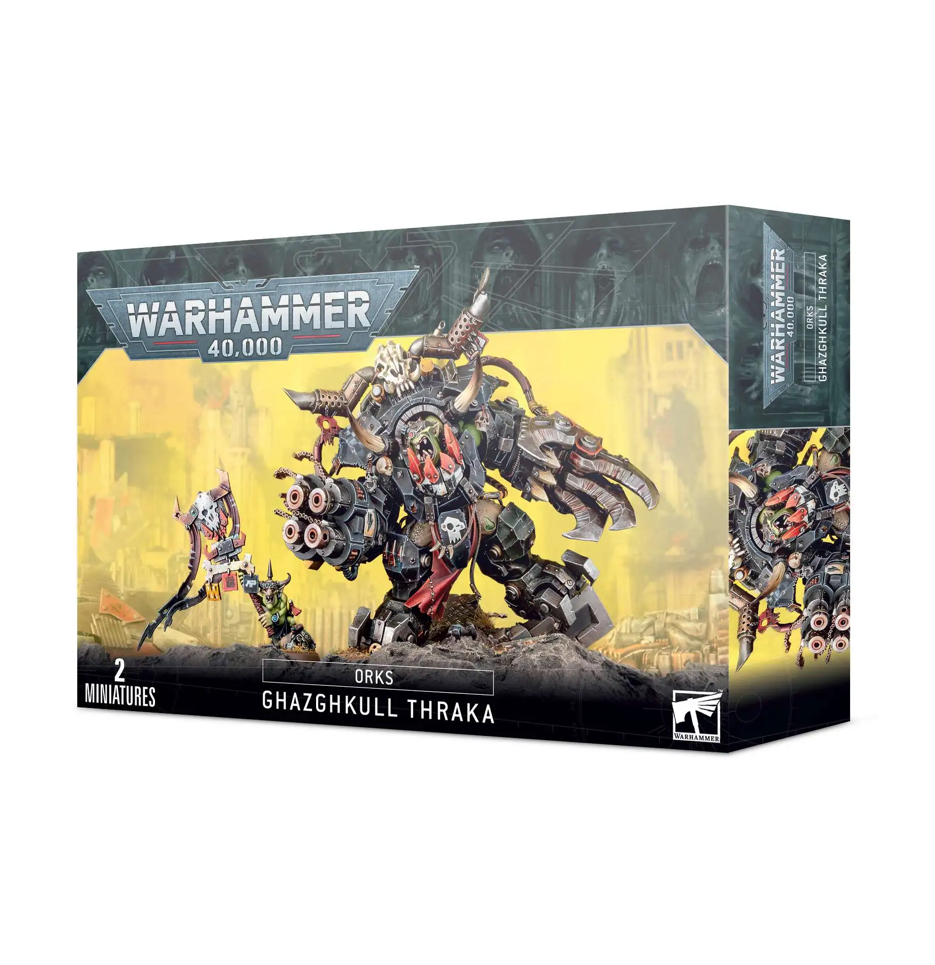 Warhammer 40,000 Orks Ghazghkull Thraka Miniatures Set