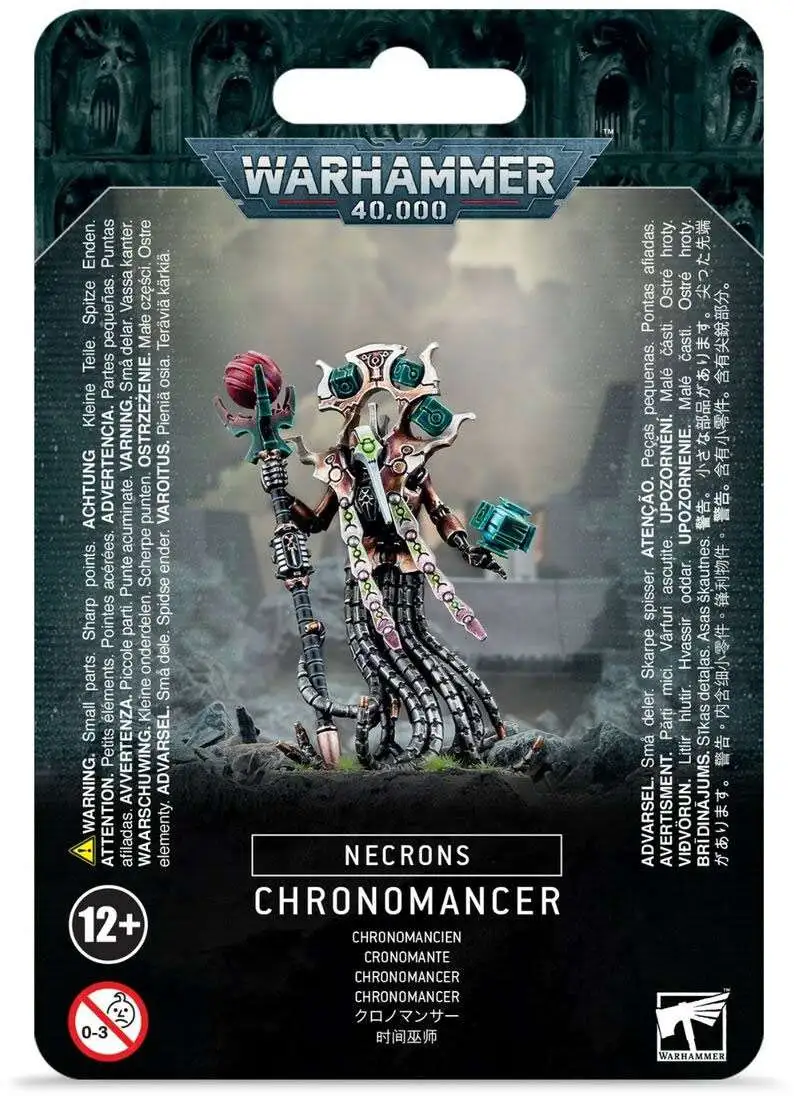 Warhammer 40,000 Necrons Chronomancer Miniatures