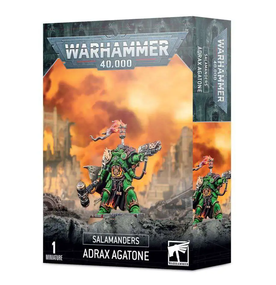 Warhammer 40,000 Space Marines Adarax Agatone [Salamanders]