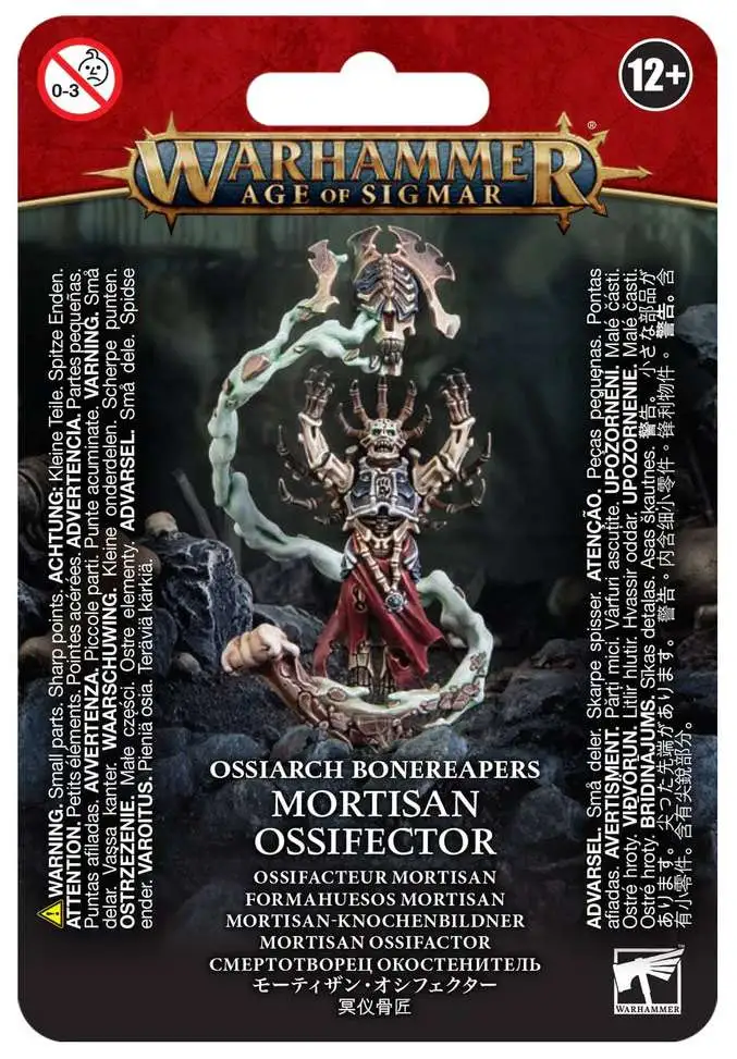 Warhammer Age of Sigmar Ossiarch Bonereapers Mortisan Ossifector