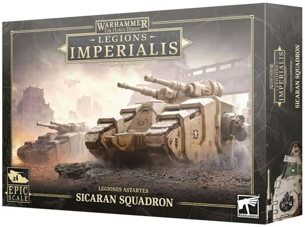 Warhammer: The Horus Heresy Legions Imperalis Legiones Astartes Sicaran Squadron Miniatures