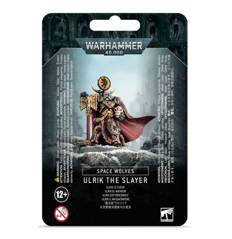 Warhammer 40,000 Space Wolves Ulrik The Slayer Miniature