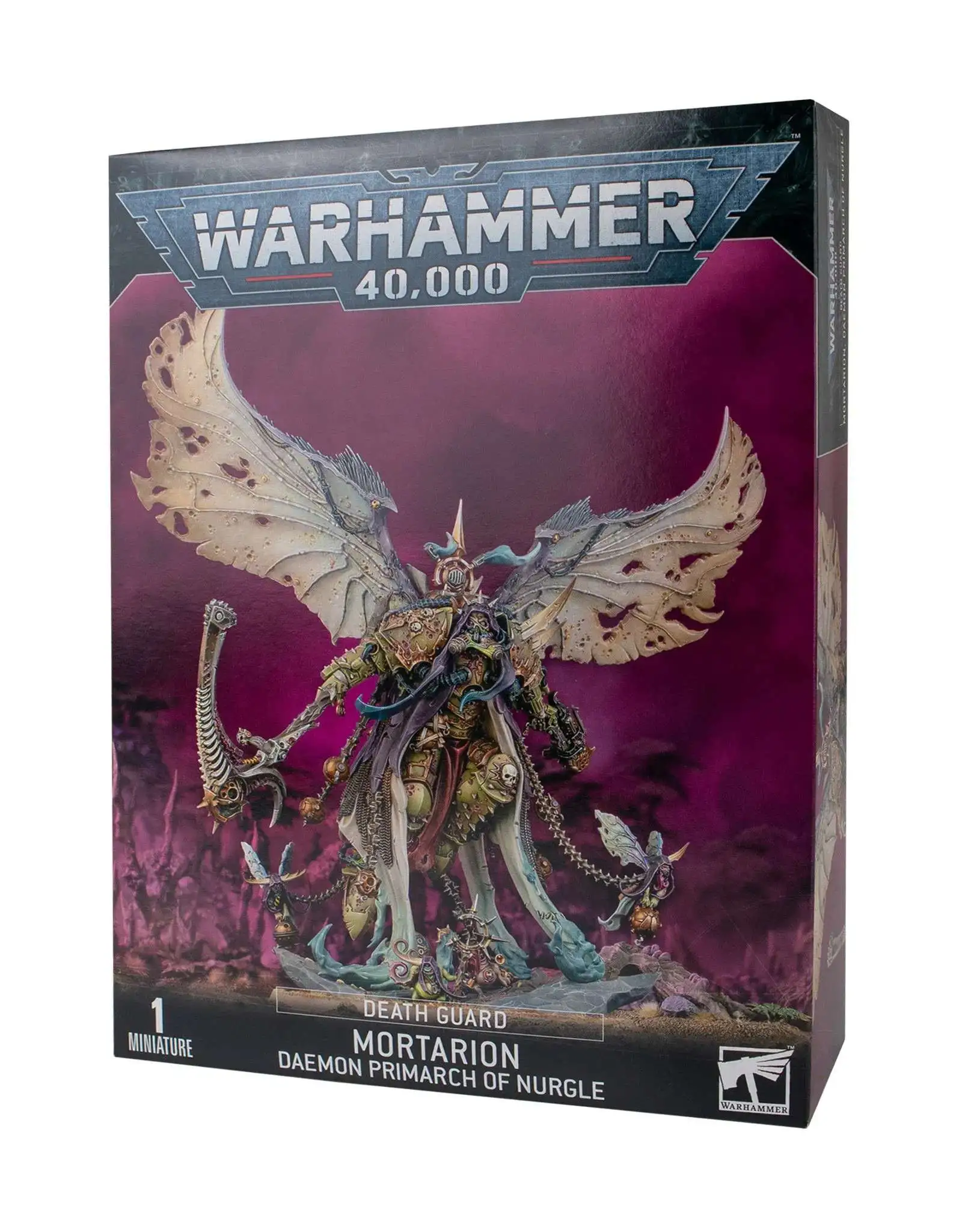 Warhammer 40,000 Death Guard Mortarion, Daemon Primarch of Nurgle Miniature