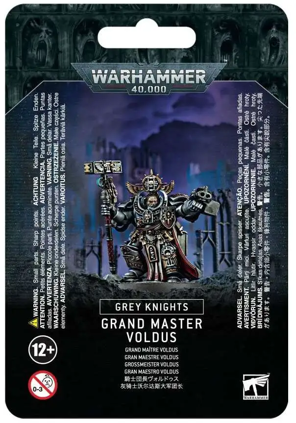 Warhammer 40,000 Grey Knights Grand Master Voldus