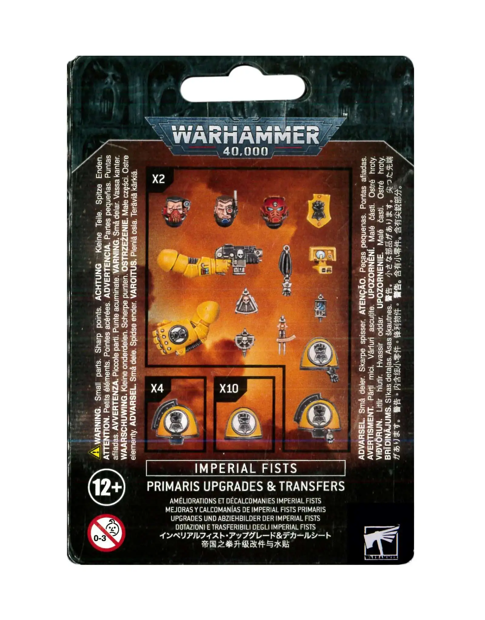 Warhammer 40,000 Imperial Fists Primaris Upgrades & Transfers