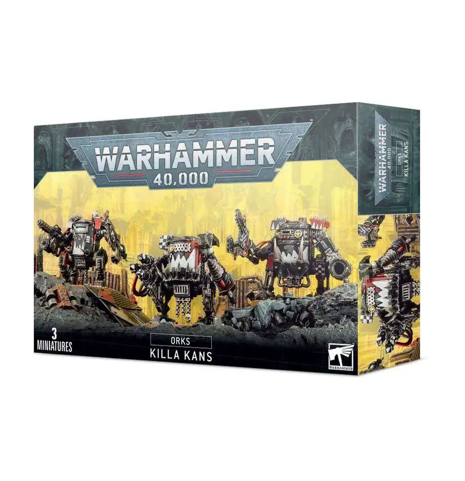 Warhammer 40,000 Orks Killa Kans Miniatures Set