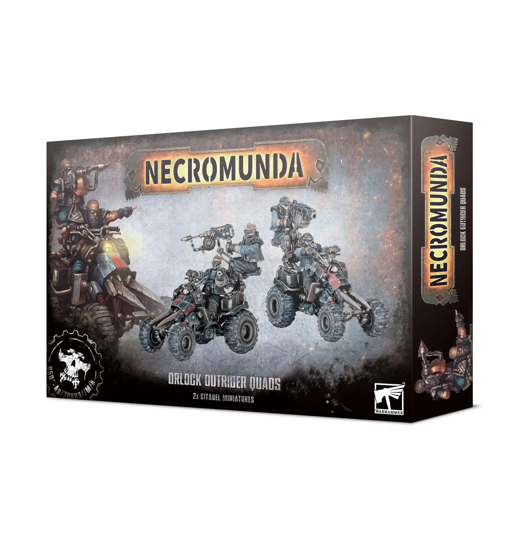 Necromunda Orlock Outrider Quads Miniatures Set