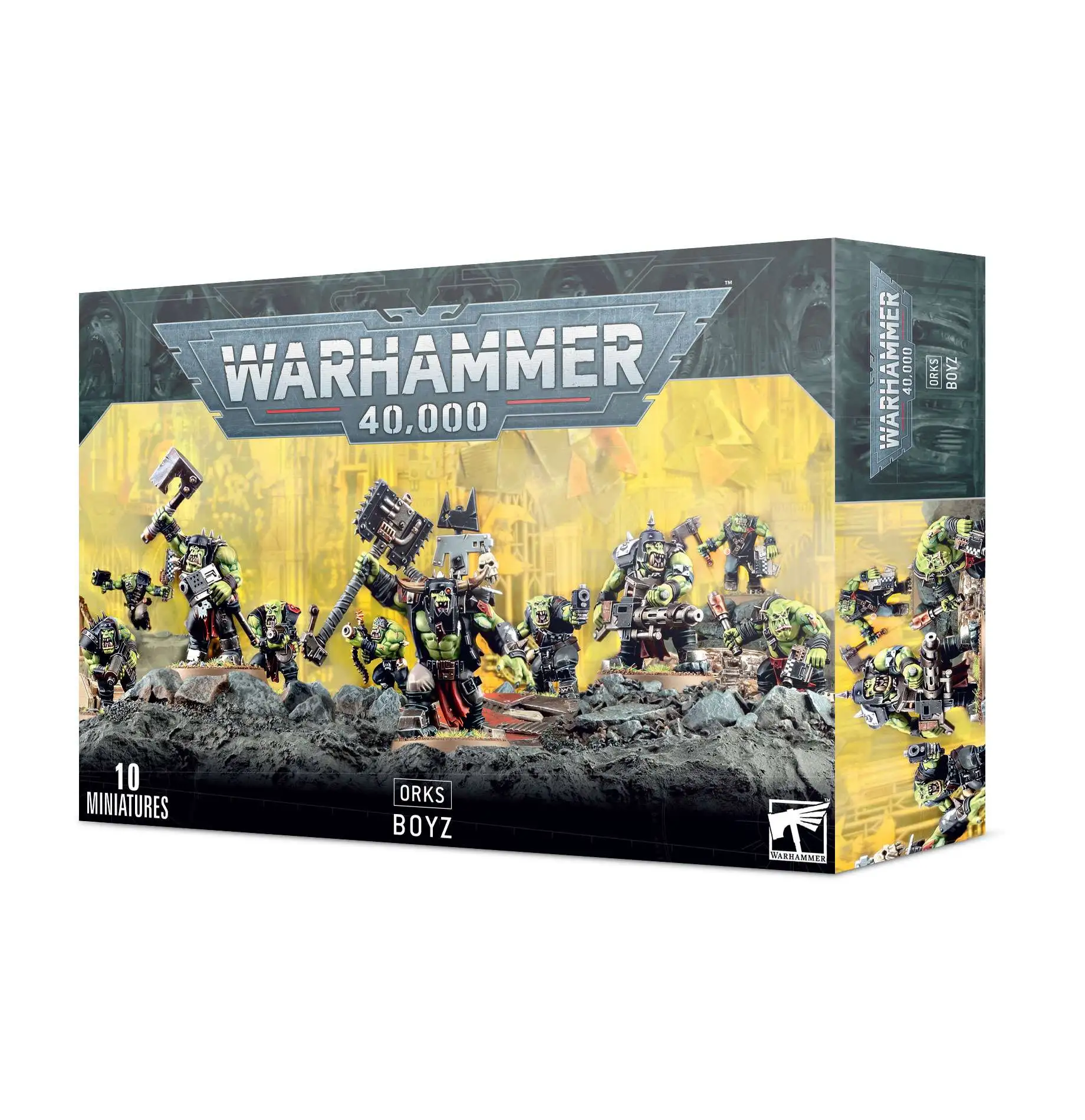 Warhammer 40,000 Orks Boyz Miniatures Set