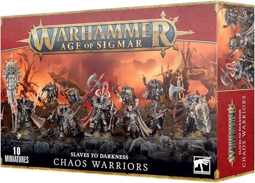 Warhammer Age of Sigmar Slaves to Darkness Chaos Warriors Miniature