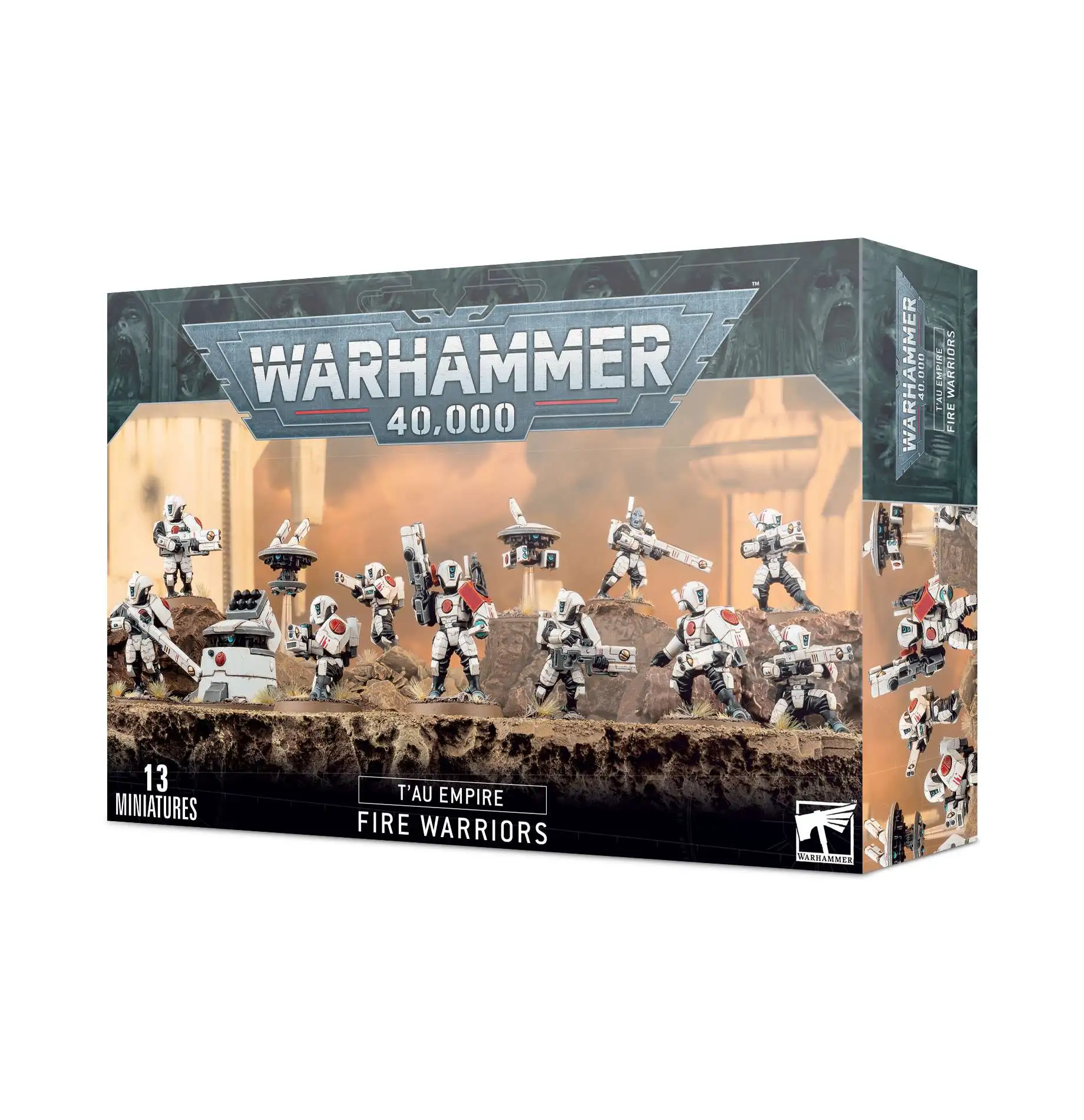 Warhammer 40,000 T'Au Empire Fire Warriors Miniatures Set